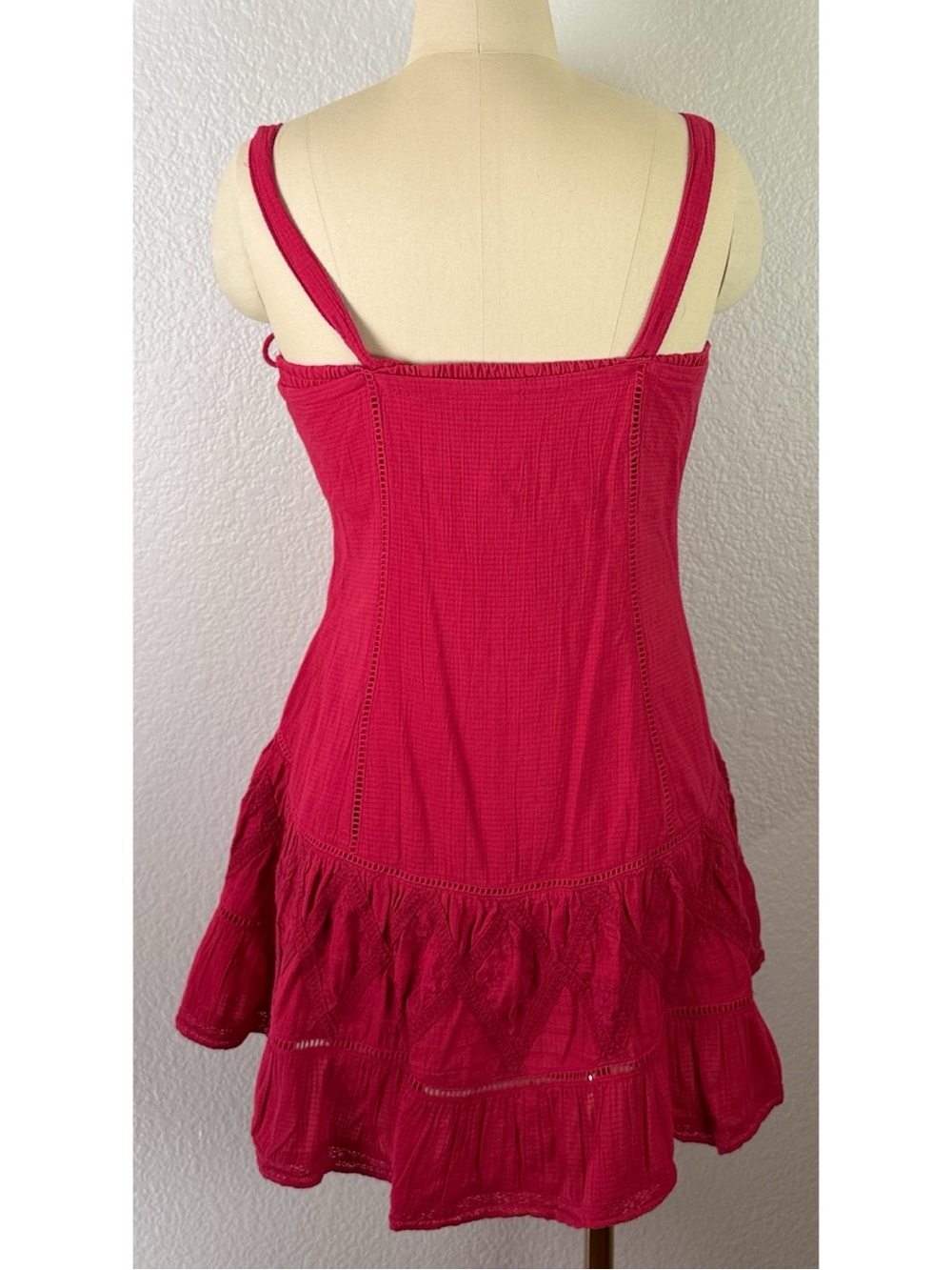 Free People Intimately Break Of Day Mini Bodysuit Boho Festival Small - Picture 8 of 16